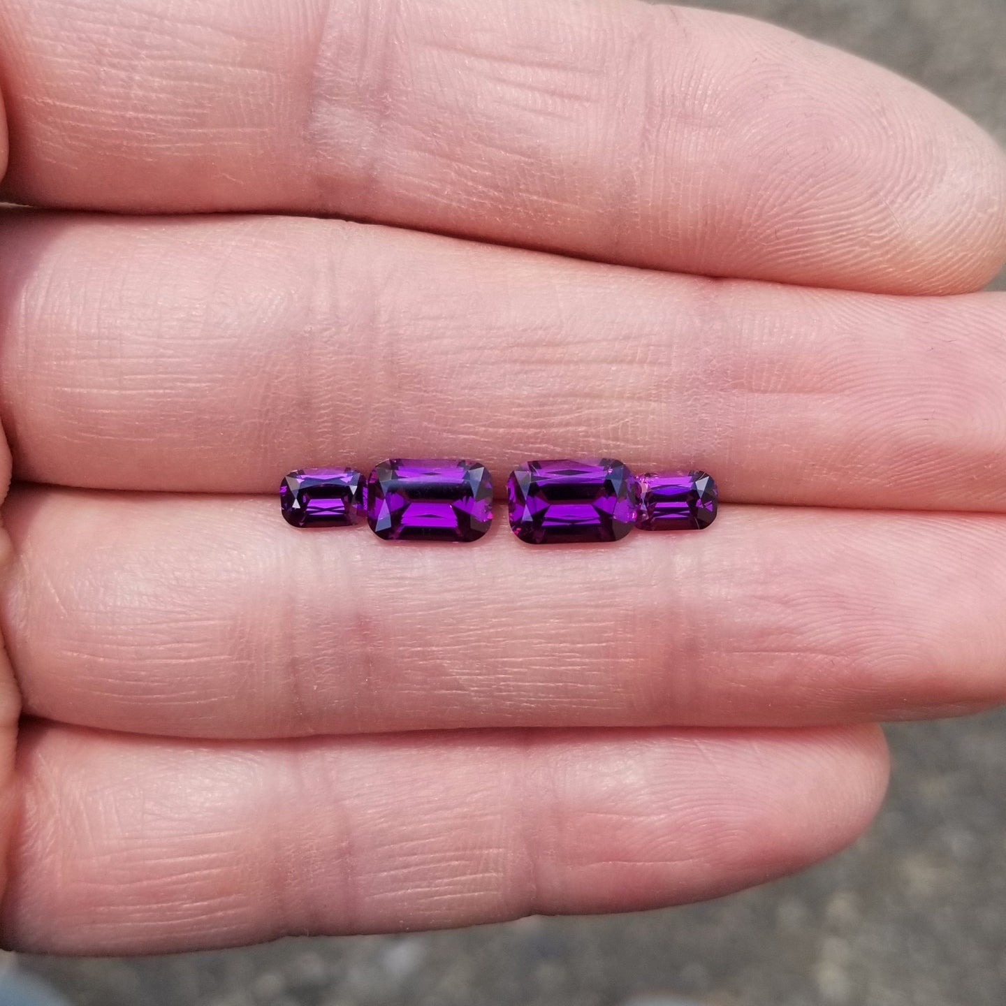 4.97ctw Purple Garnet