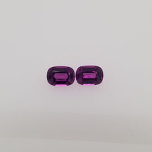 Load image into Gallery viewer, 3.25ctw Purple Garnet Matched Pair