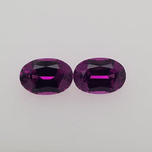 Load image into Gallery viewer, 3.08ctw Purple Garnet Matched Pair